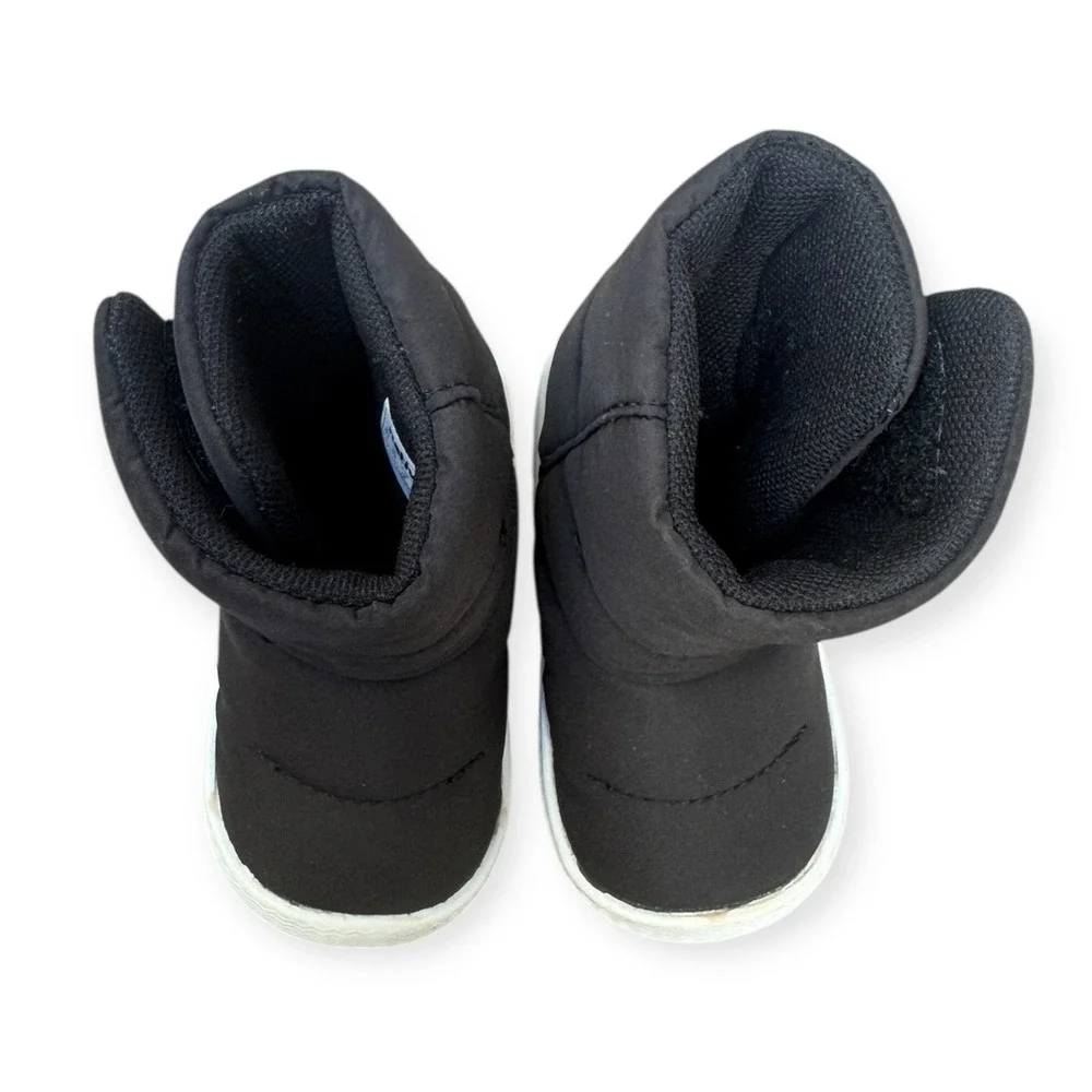 Native Chamonix Baby Boots Black/White Puffer Winter Snow Size B3